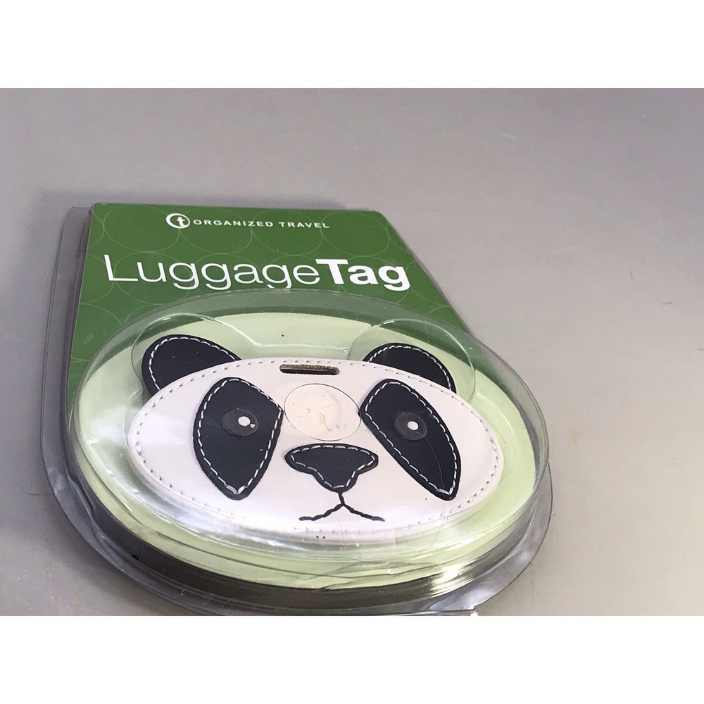 Panda Luggage Tag New‎ In Package